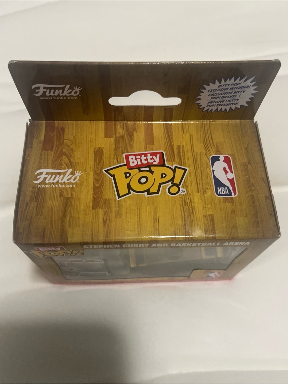 Funko Bitty Pop! NBA Stephen Curry Golden State Warriors Arena Brand New - Picture 2 of 4